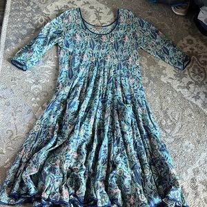 Santa Fe broomstick dress